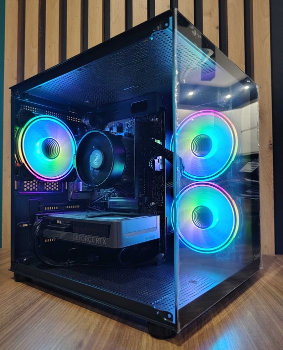 DO GIER RGB Ryzen 7 5700X RTX 5060 16GB SSD 1TB WIFI W11 DLSS 4 NOWY