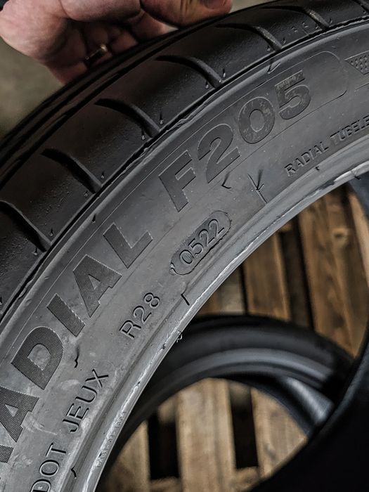 Пара 205/45r17 Minerva | 8mm | 2022 | Преміум шини | Стан нових/Ідеал