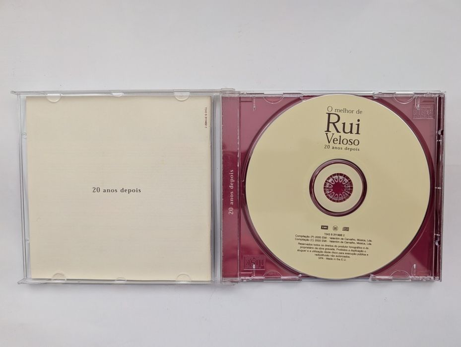 CD O melhor de Rui Veloso 20 anos depois