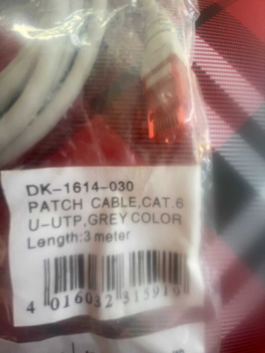 Cabos Rede CAT 6 (Várias Medidas)