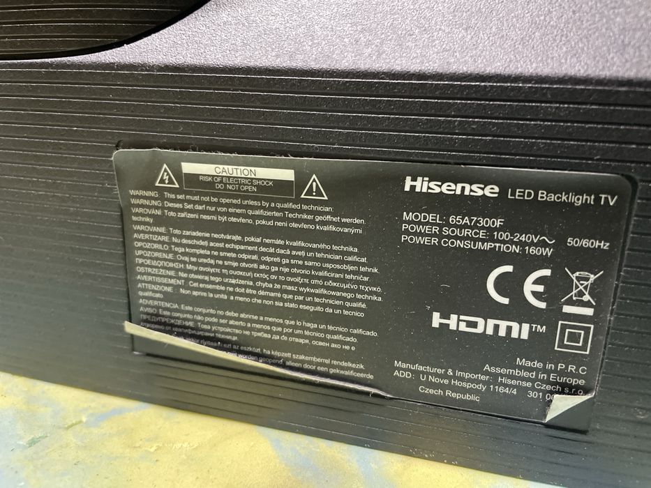 Smart TV Hisense 4K 65”