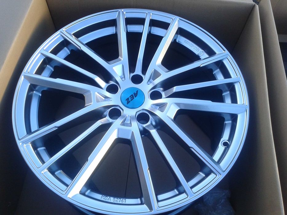 nowe r18 felgi aez szare audi a3 a4 a5 a6 q2 q3 q5 5x112 mielec b8 b9