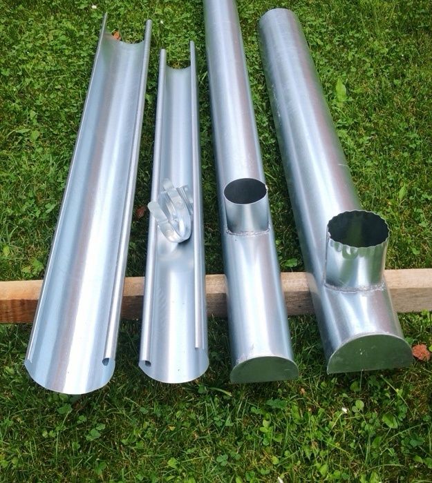 Rynny stalowe ocynkowane