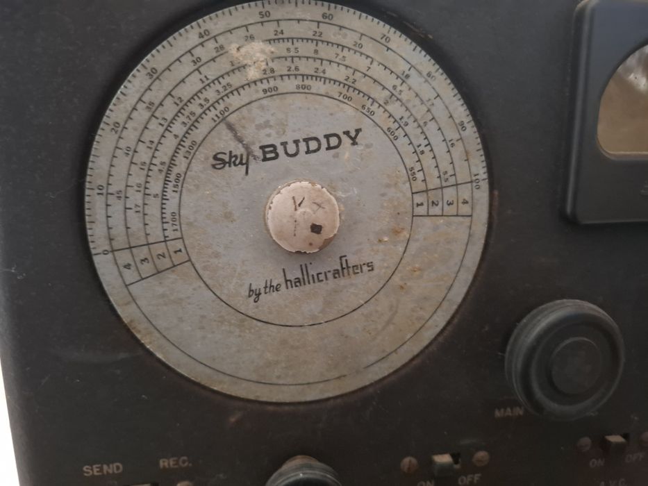 Rádio Buddy Hallicrafters segunda guerra