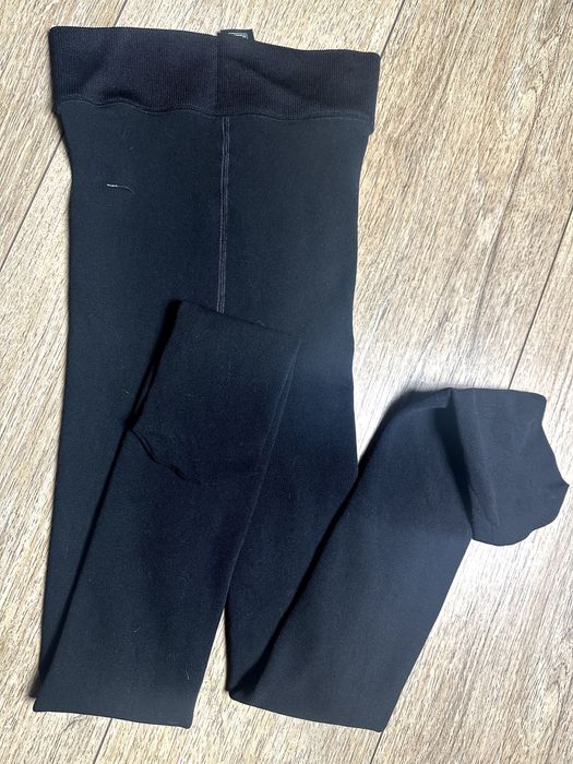 Primark rajstopy ocieplane czarne nowe M-L