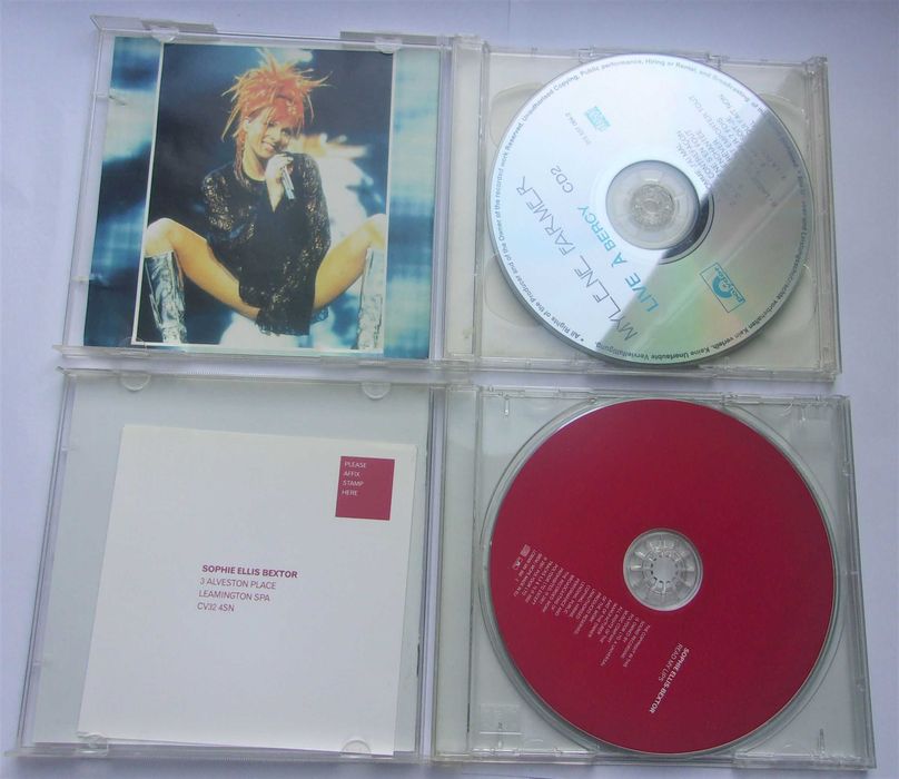 Zestaw zagranicznych  płyt CD