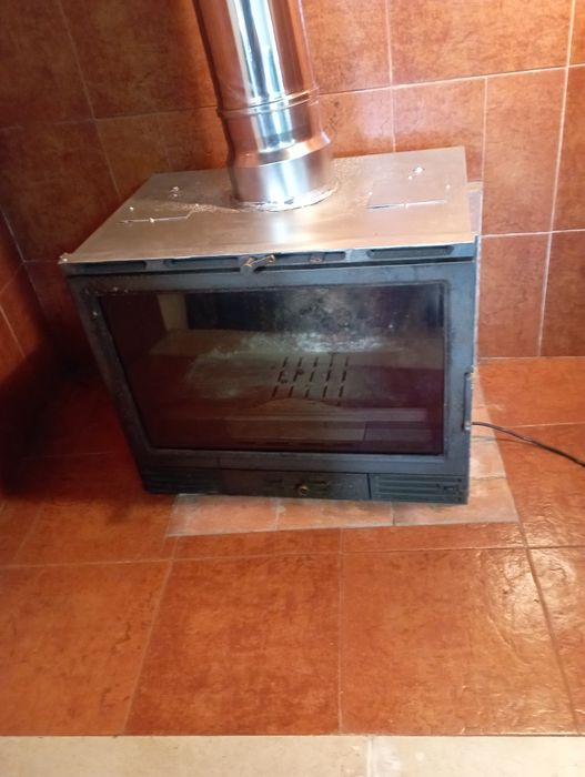 Recuperador de calor ventilado lenha