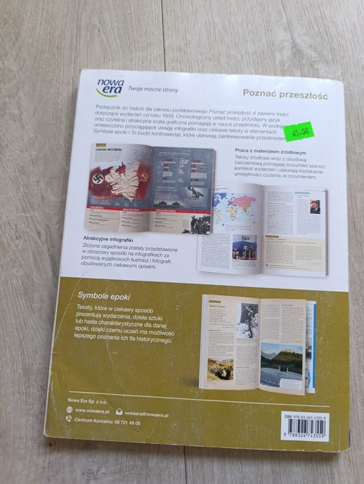 Poznać przeszłość 4 podręcznik dla liceum ogólnokształcące i technikum