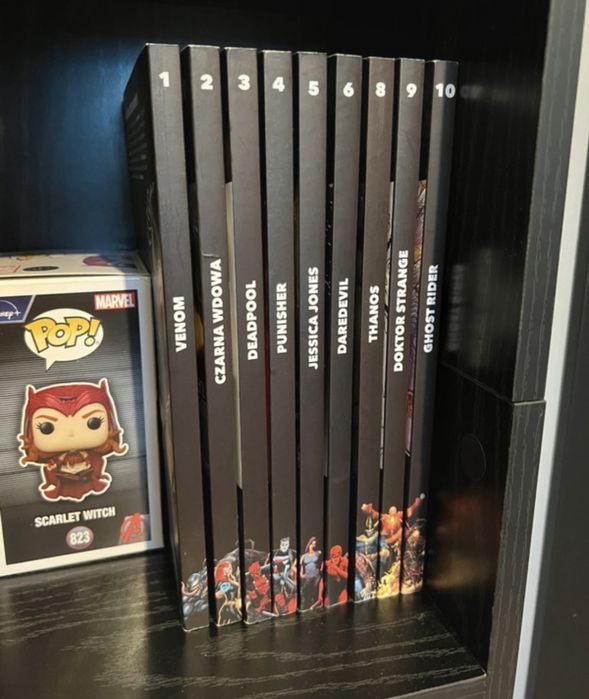 Komiksy marvel ciemna strona tomy 1-6, 8,9,10