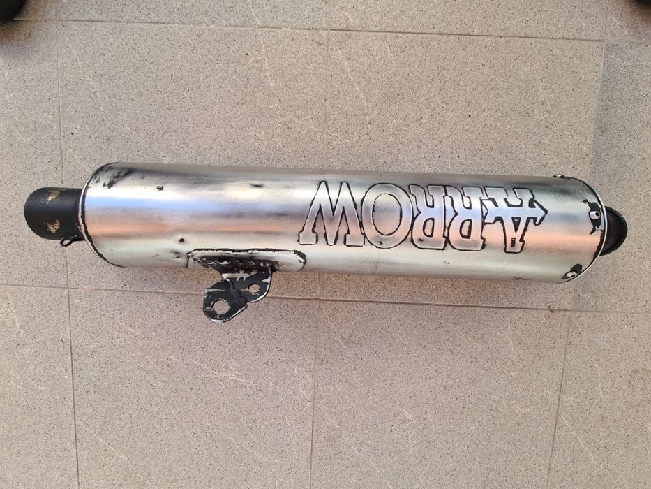 Ponteira de escape moto