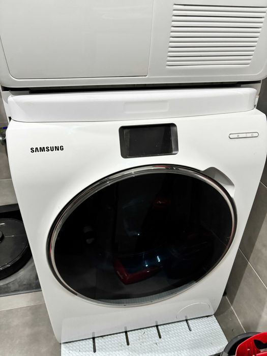 Zestaw - Suszarka Samsung DV90N8289AW 9 kg, PRALKA WW10H9600EW 10 kg