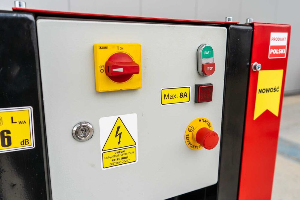 Peleciarka do pelletu P-200 200 kg/h | Granulator do Pelletu | Do Trocin Słomy Paszy | 7,5 kW | FV VAT Dostawa cała Polska