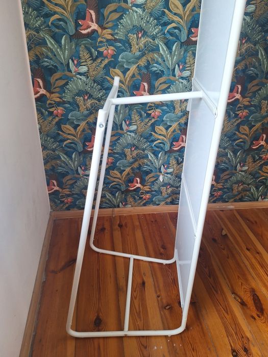Lustro stojące IKEA KNAPPER białe – bardzo dobry stan