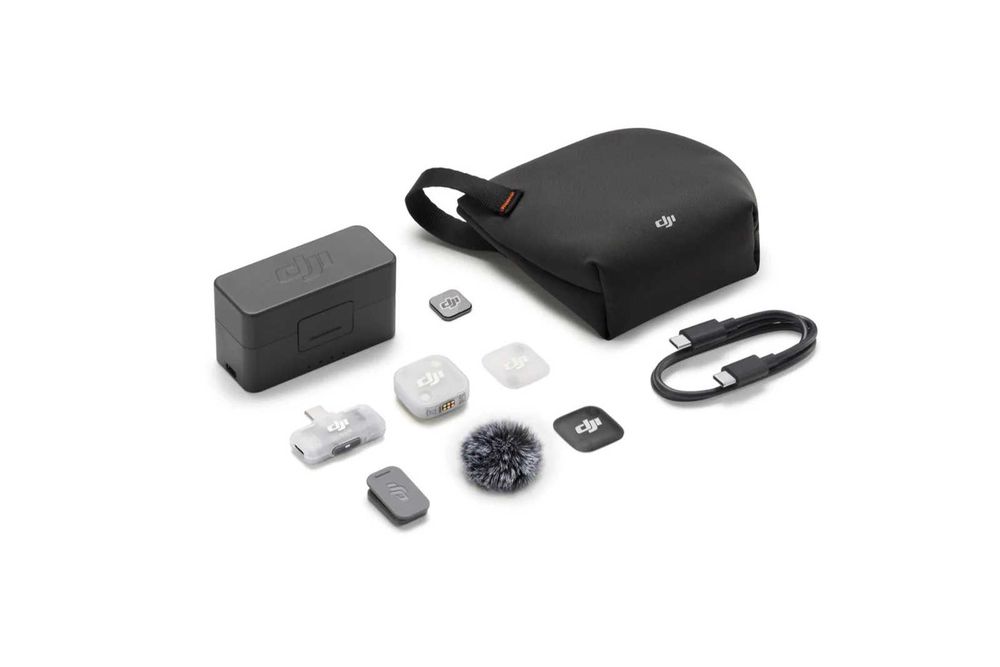 DJI Mic Mini 2 / 1TX / Mobile RX / петличний мікрофон / iPhone / Android