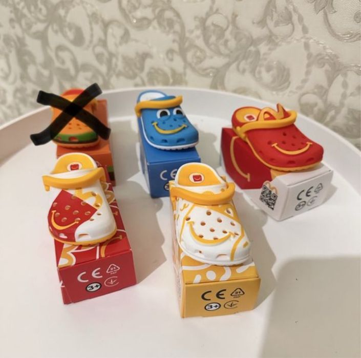 Кроксы брелок McDonald's, Crocs, МакДональдз Оригинал
