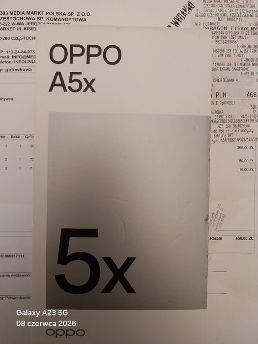Telefon Oppo A05 nowy
