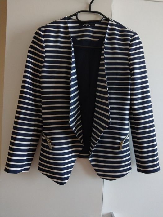 Żakiet w paski damski rozmiar S