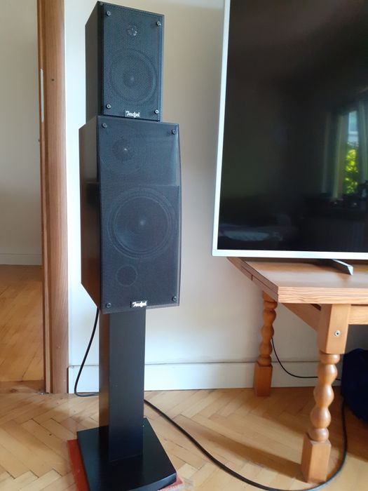 TEUFEL M300 kultowy zestaw kolumn do kina domowego Made in Germany