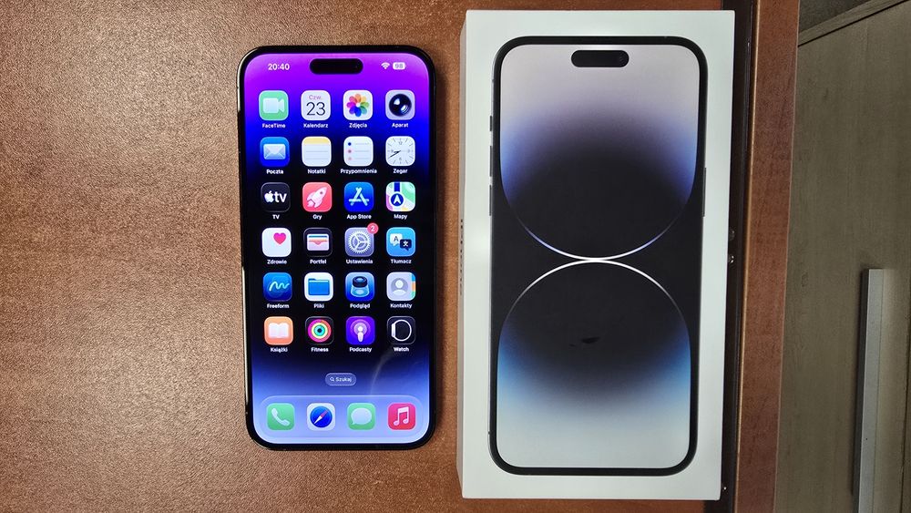 iPhone 14 Pro Max 128GB eSIM czarny, stan bdb
