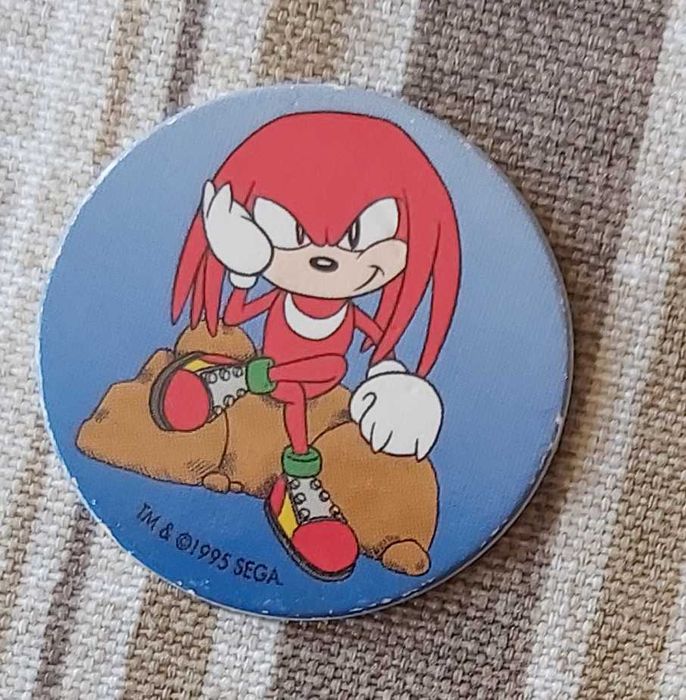 Tazos Pogs Wackers! Sonic The Hedgehog Sega (Anos 90)