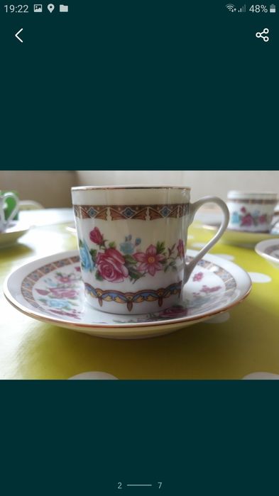 Conjunto chavenas de café