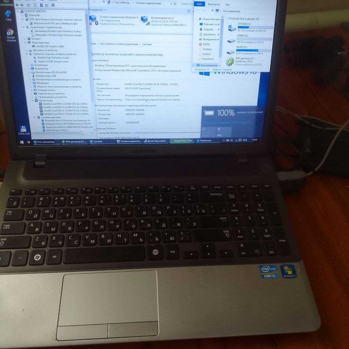 Ноутбук Samsung np350