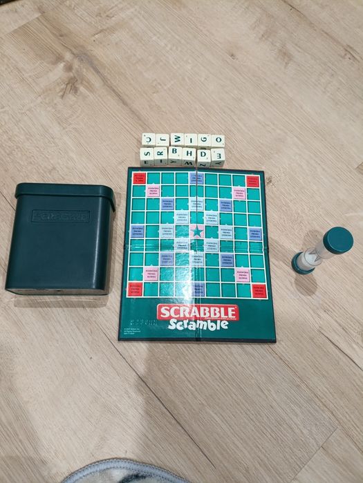 Scrabble Scramble gra planszowa