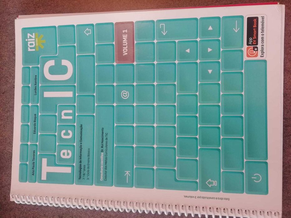 Manual de TIC 7º e 8º ano, Raiz Editora + Caderno de atividades