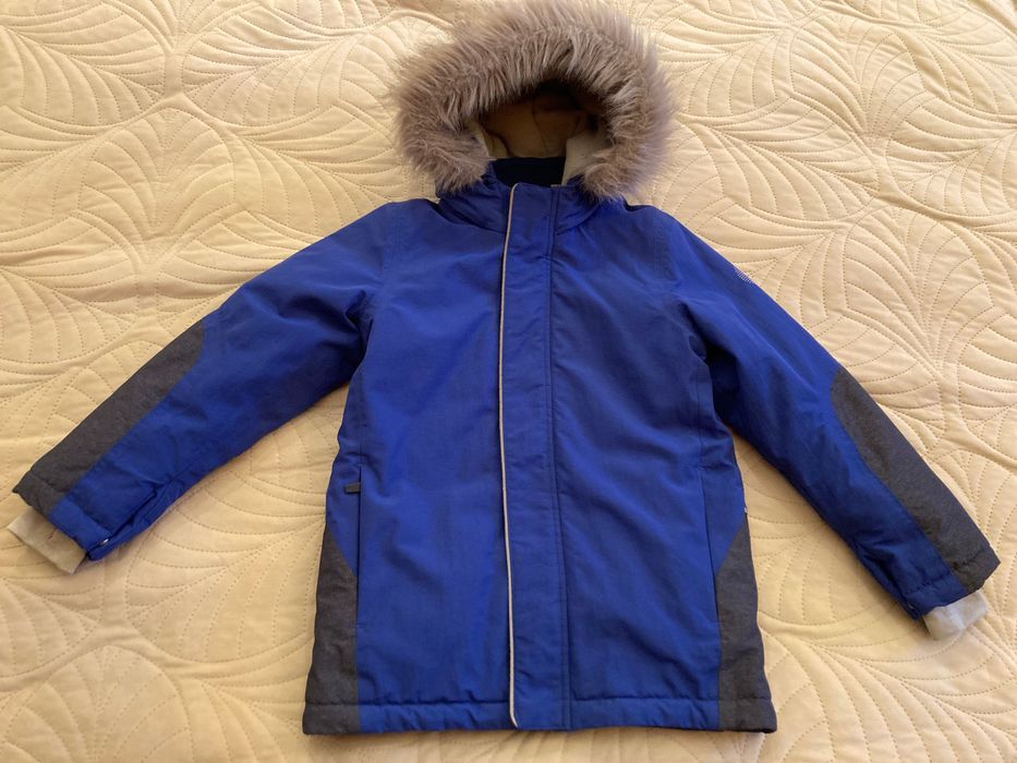 Kurtka zimowa 128 cm chłopiec