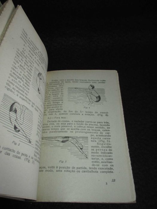 Livro Exercícios de Salvamento e Socorro a Prestar aos Afogados Joaquim Cunha da Silveira Autografado