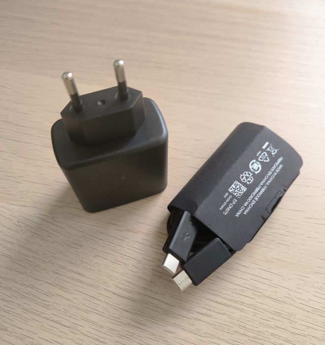 NOWY ZESTAW Szybka Ładowarka 45W do telefonu + kabel USB-C