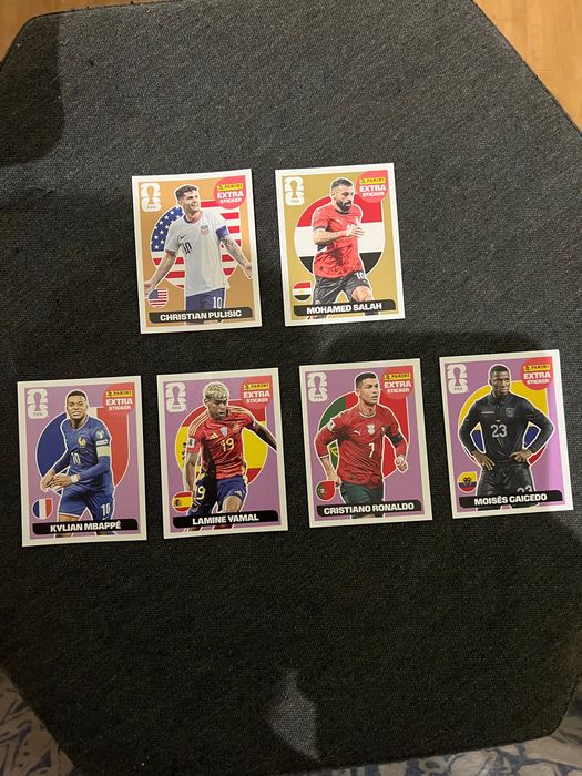 Extra stickers mundial 2026