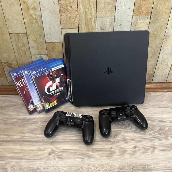 ps4 slim 1 tb - купити приставки - Ціна на OLX.ua