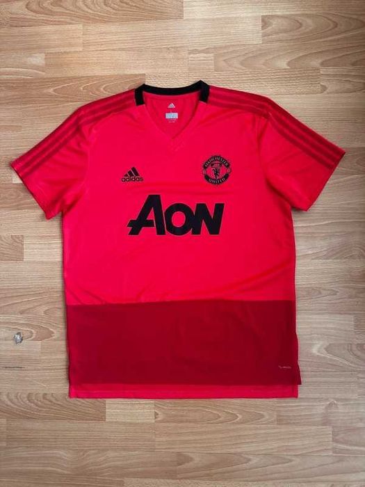 Koszulka Manchester United Adidas • Stan jak nowa • AON sponsor