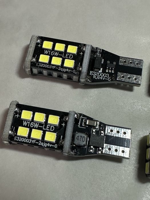 Світлодіодні лампи W16W LED для автомобіля