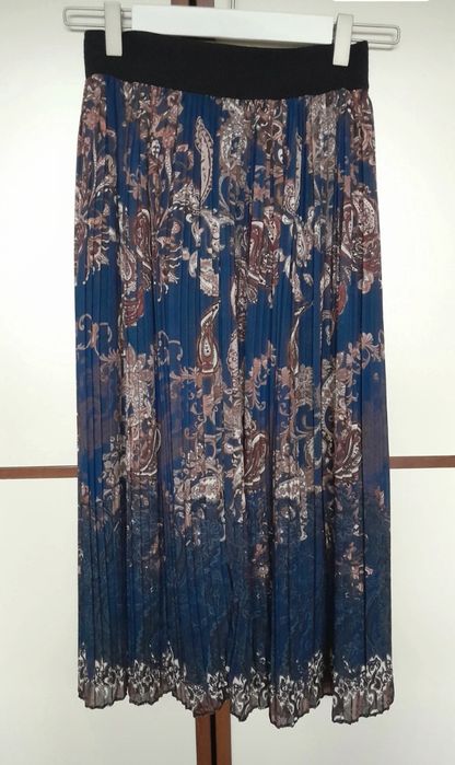 Spódnica midi plisowana Piękna na gumie 36/38