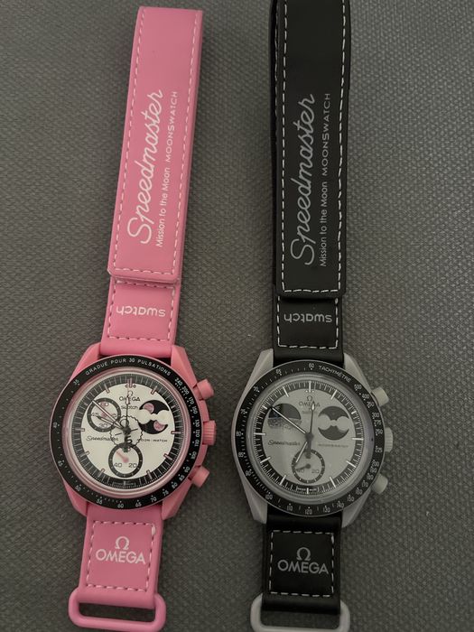Swatch omega mission .