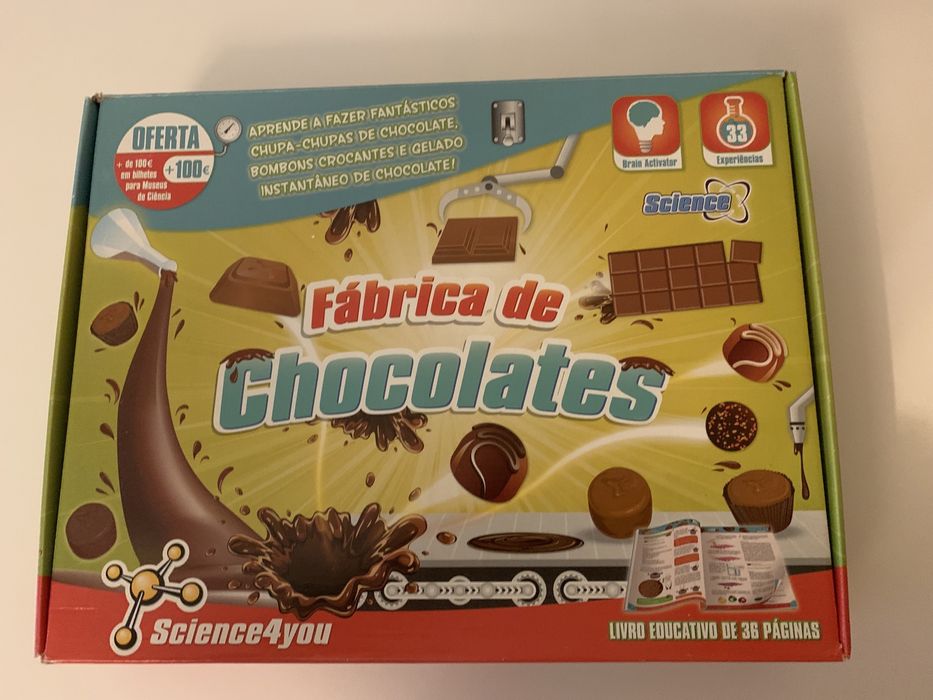 Brinquedo educativo “Fábrica de chocolate”