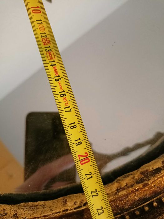 Piękne lustro w kolorze złota