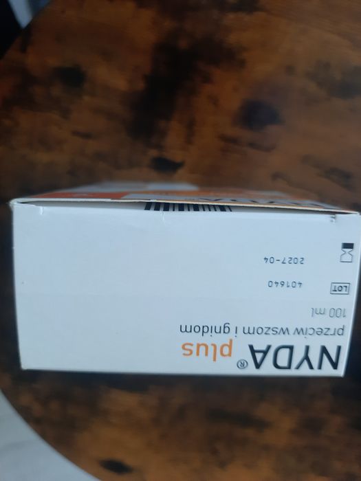 Preparat przeciw wszom i gnidom Nyda plus. Nowe