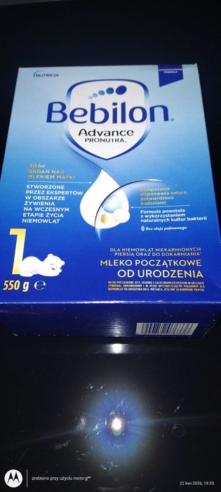 Bebilon mleko 1 advance Pomatura 550g