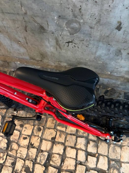 Bicicleta Rockrider BTT EXPL 900R 6-9 Anos Vermelha Nova