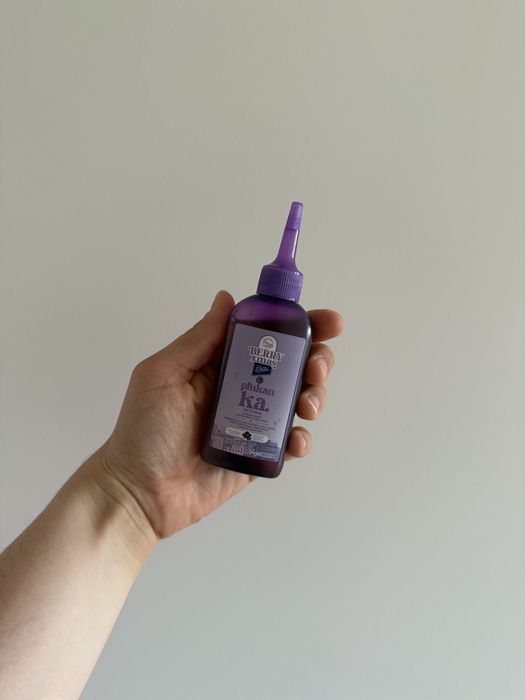 Fioletowa płukana do włosów octowa BerryXmas OnlyBio x Wedel 75 ml NOWA o zapachu borówkowej czekolady