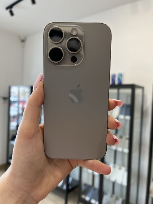 Telefon iPhone 15 PRO 128GB Szary Apple Gwarancja iTrade