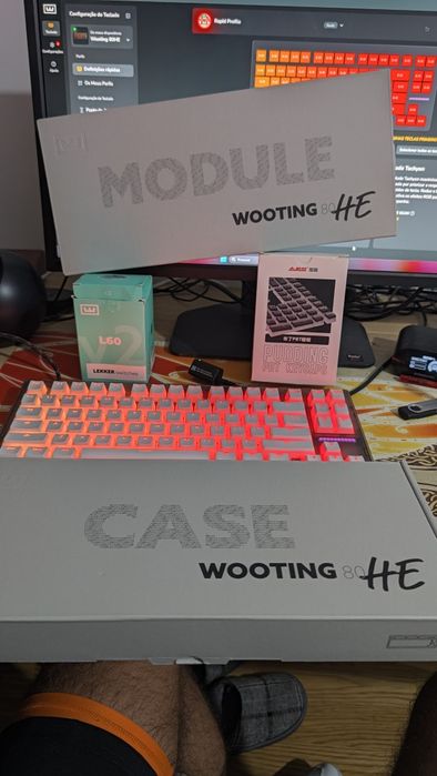 Wooting 80HE + Extras | Rapid Trigger | Hall Effect