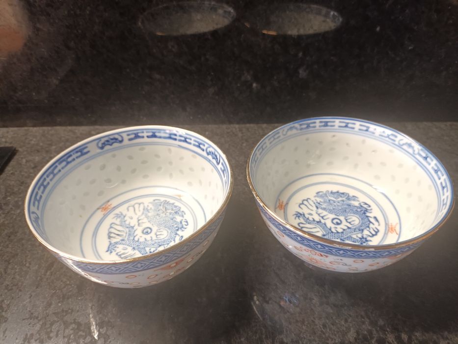 2 Tigelinhas de Louça Chinesa