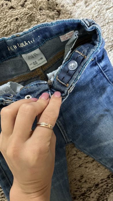 Джинси 86-92, 98 р george, zara