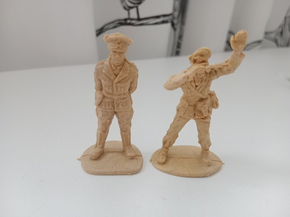 Niemcy Afrika Korps żołnierzyki prl