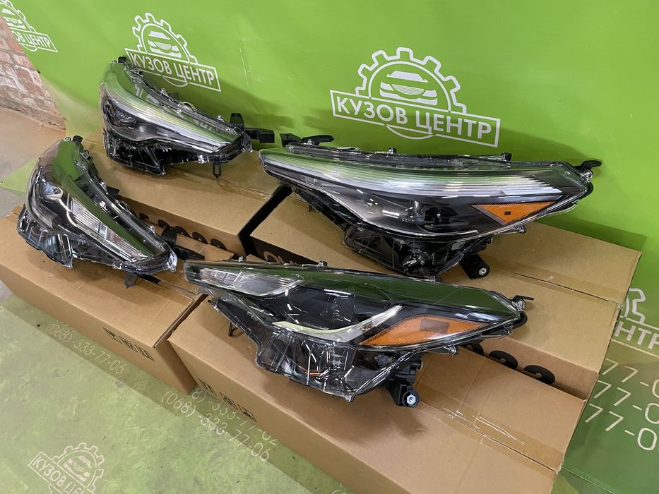 Фари фара Toyota Corolla Cross (2022-2025)  Full LED LE SE XLE XSE ліва права фары Тойота Королла Кросс В НАЯВНОСТІ!