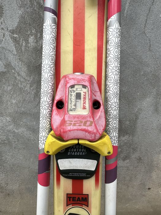 Narty dziecięce Dynastar Team 100 cm + kijki